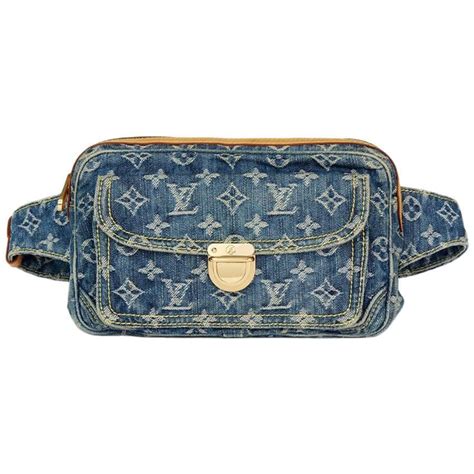 louis vuitton waist pack|louis vuitton denim bum bag.